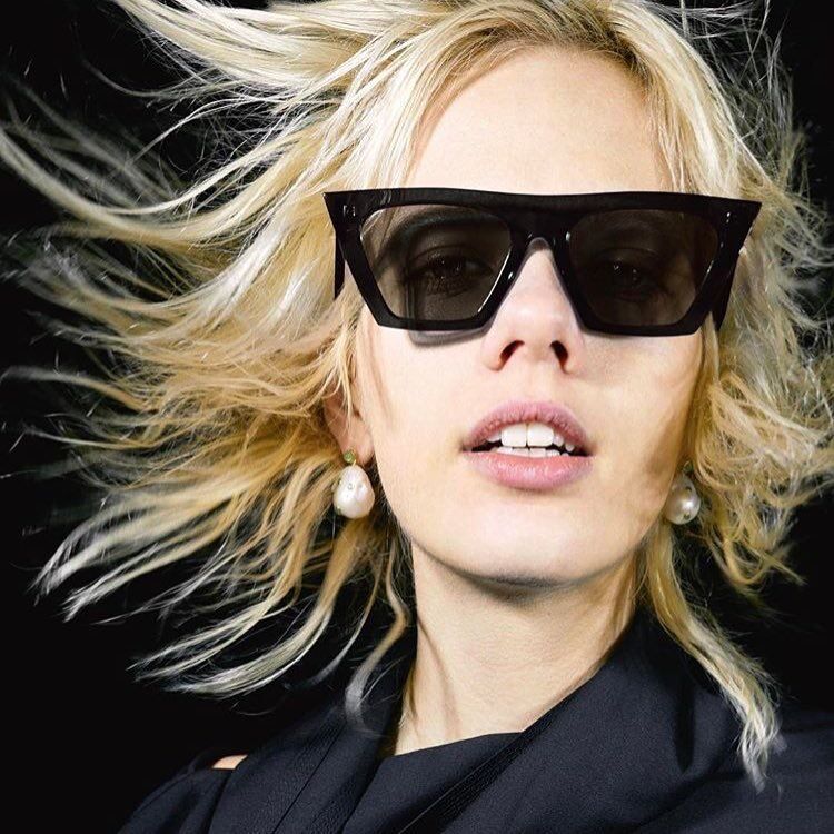 Twooo 113003 New Fashion Square Colorful Plastic Frame Women Sunglasses 2022