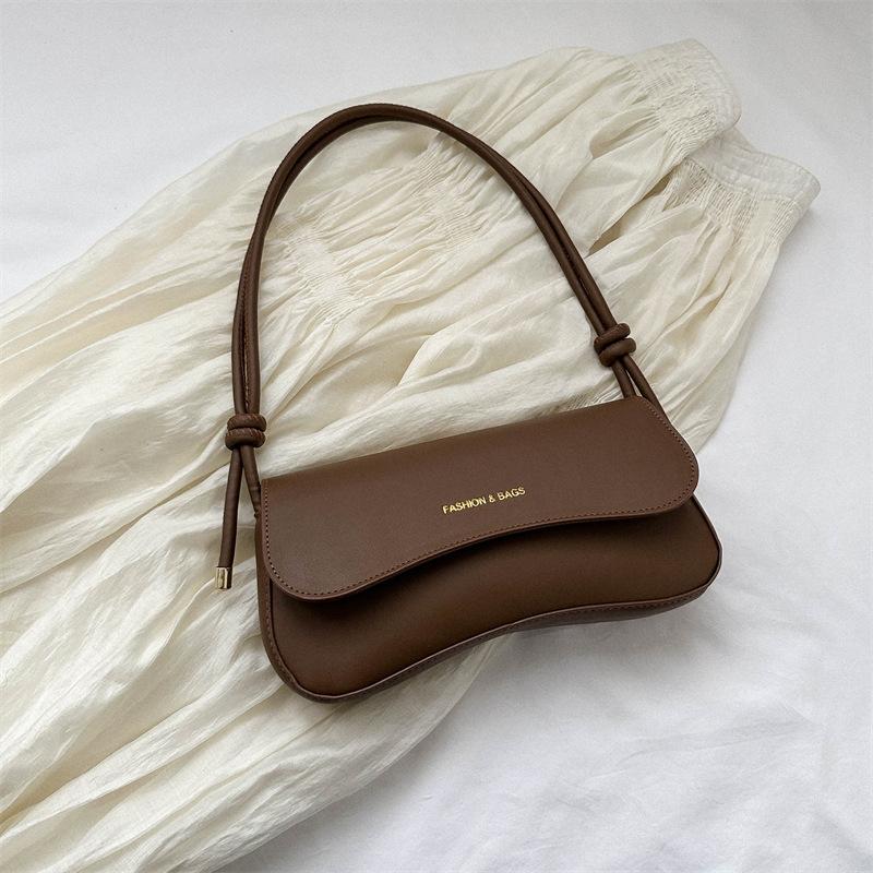 Spring new niche popular small bag women's fashion simple shoulder bag casual trend messenger bag women's bag