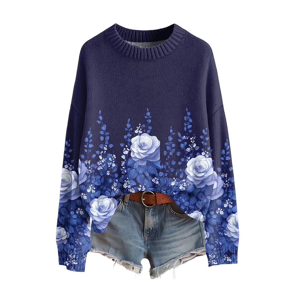 Women's Funny Women's Sweater R-Neck Outfit Ugly Sweatshirt Costume