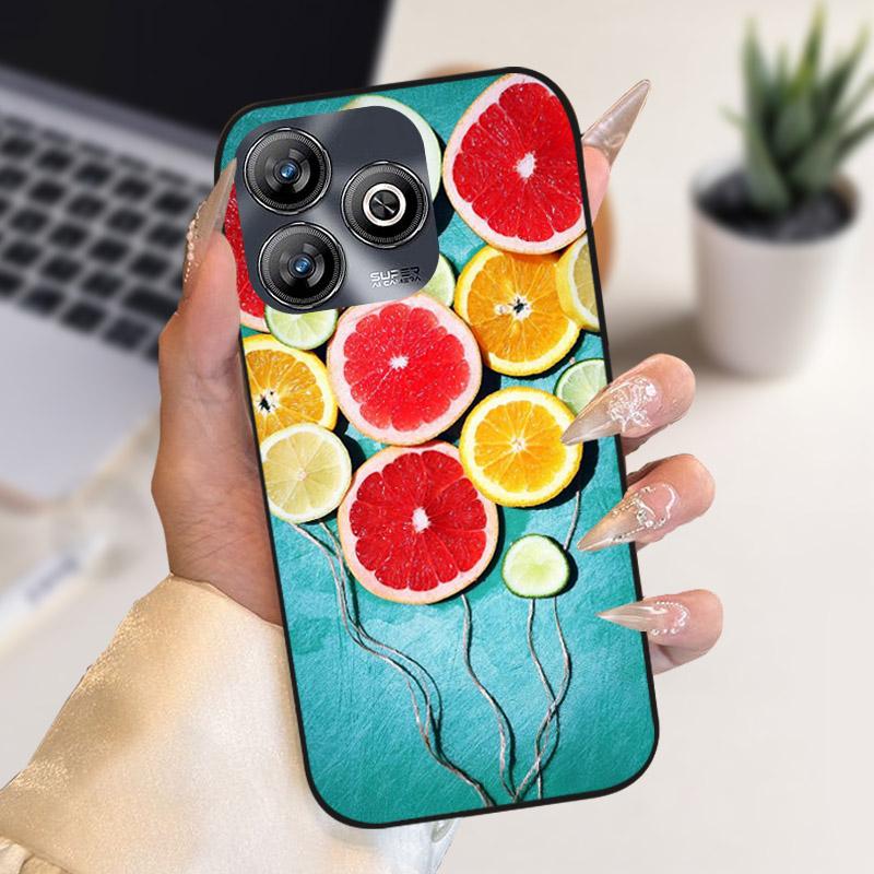 For ZTE Blade A75 4G Case Fashion Cool Animals Printed Silicone Soft TPU Phone Cover For ZTE Blade V60 Smart 4G Fundas V60Smart