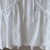 2025 Summer Korean Lace V-Neck Tie-Up Embroidered Short Sleeve Women's Shirt