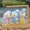 Adorable Penguin Keychain Plush Toy Bag Pendant Cute Animal Shape Soft Short Plush Material PP Cotton Filled Gift for Youth