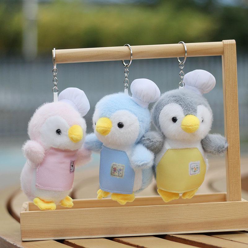 Adorable Penguin Keychain Plush Toy Bag Pendant Cute Animal Shape Soft Short Plush Material PP Cotton Filled Gift for Youth
