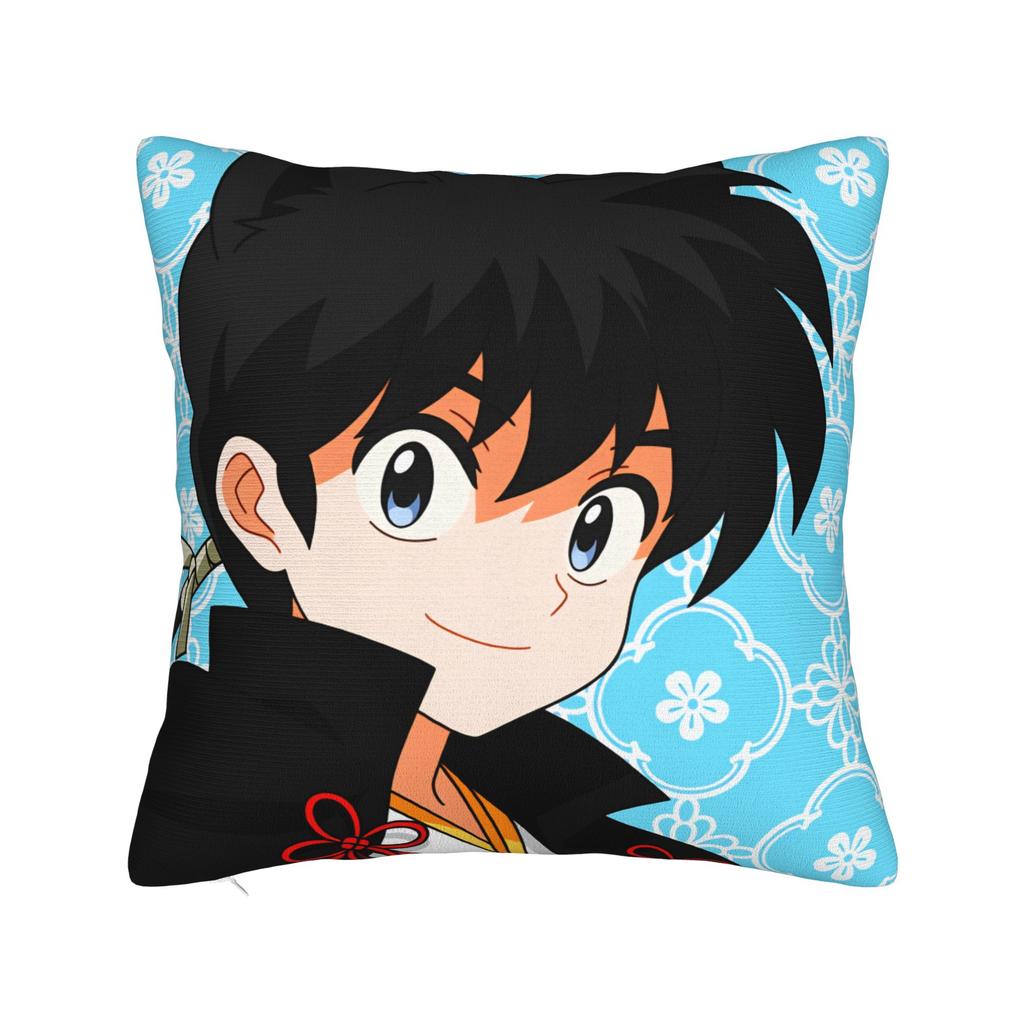 Anime Ranma 1/2  Pillow Cover Kawaii Pillow Case For Sofa Bedroom Home Decor Comfy Pillowcases Birthday Present