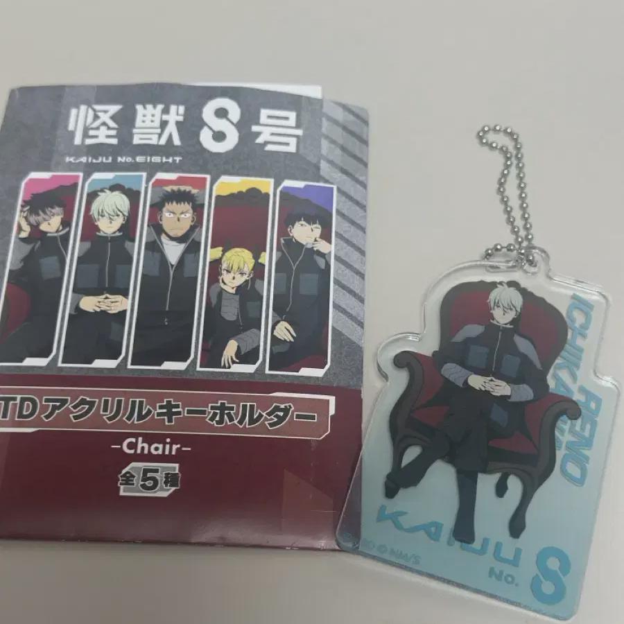 Monster No. 8 Loft Popup Store Leno Acrylic Keyring