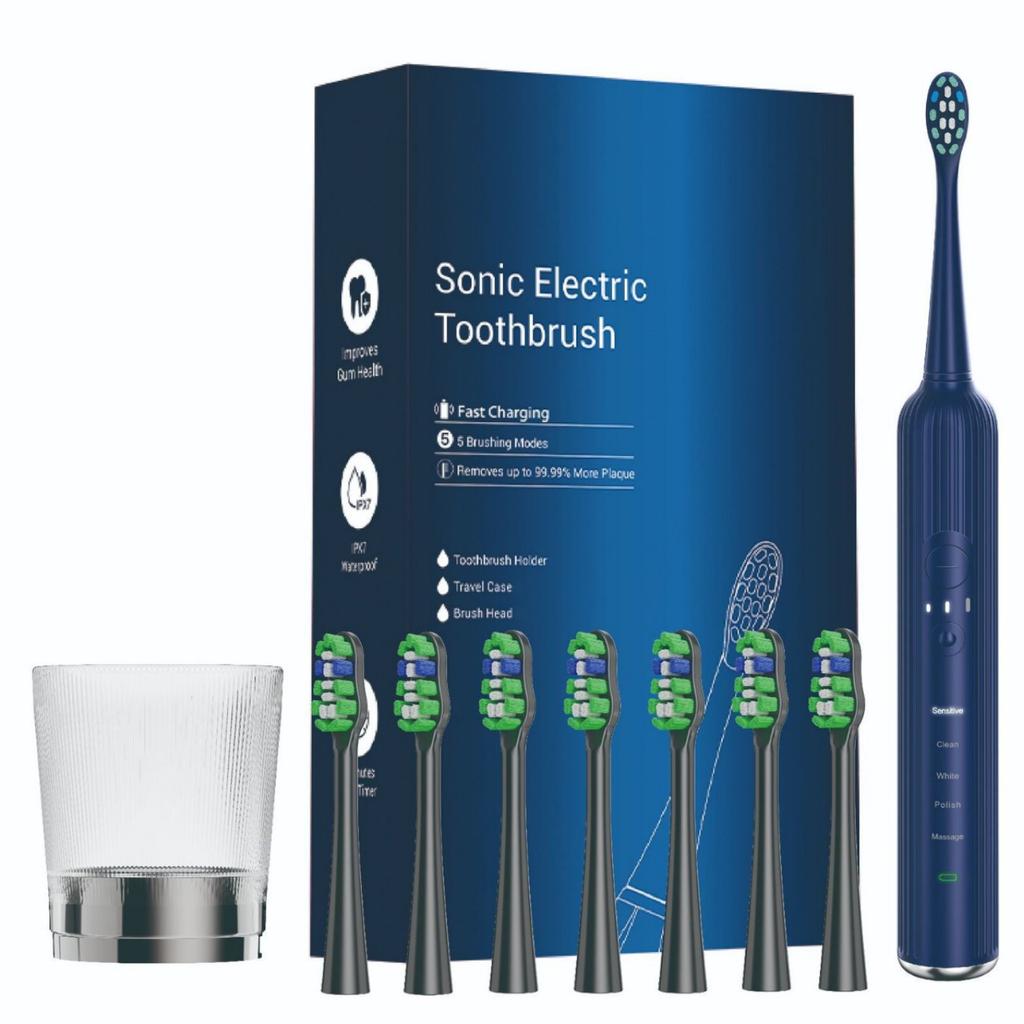 Electric Toothbrush Customizable Gift Adult Magnetic Levitation Electric Wireless Ultrasonic