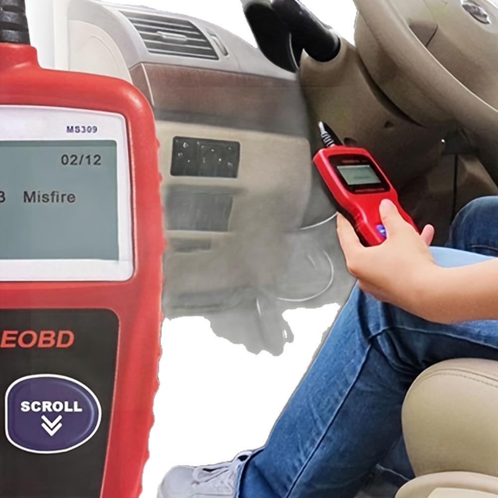 MS309 Čtečka chybových kódů pro auta OBD2 Diagnostický nástroj