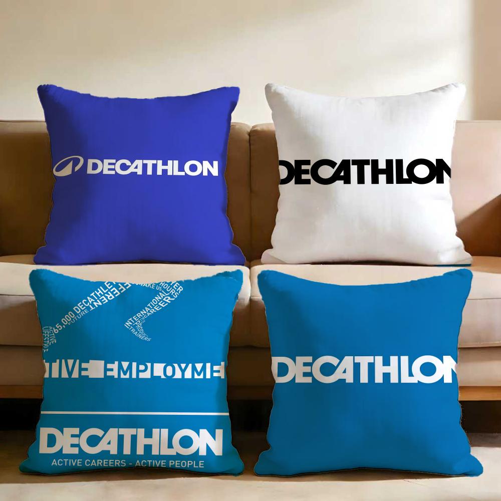 C-Classic D-DecathlonS Cushion Cover Multi-Scene Pillow Cover for Home & Car - Reversible, Soft & Durable for Daily Use