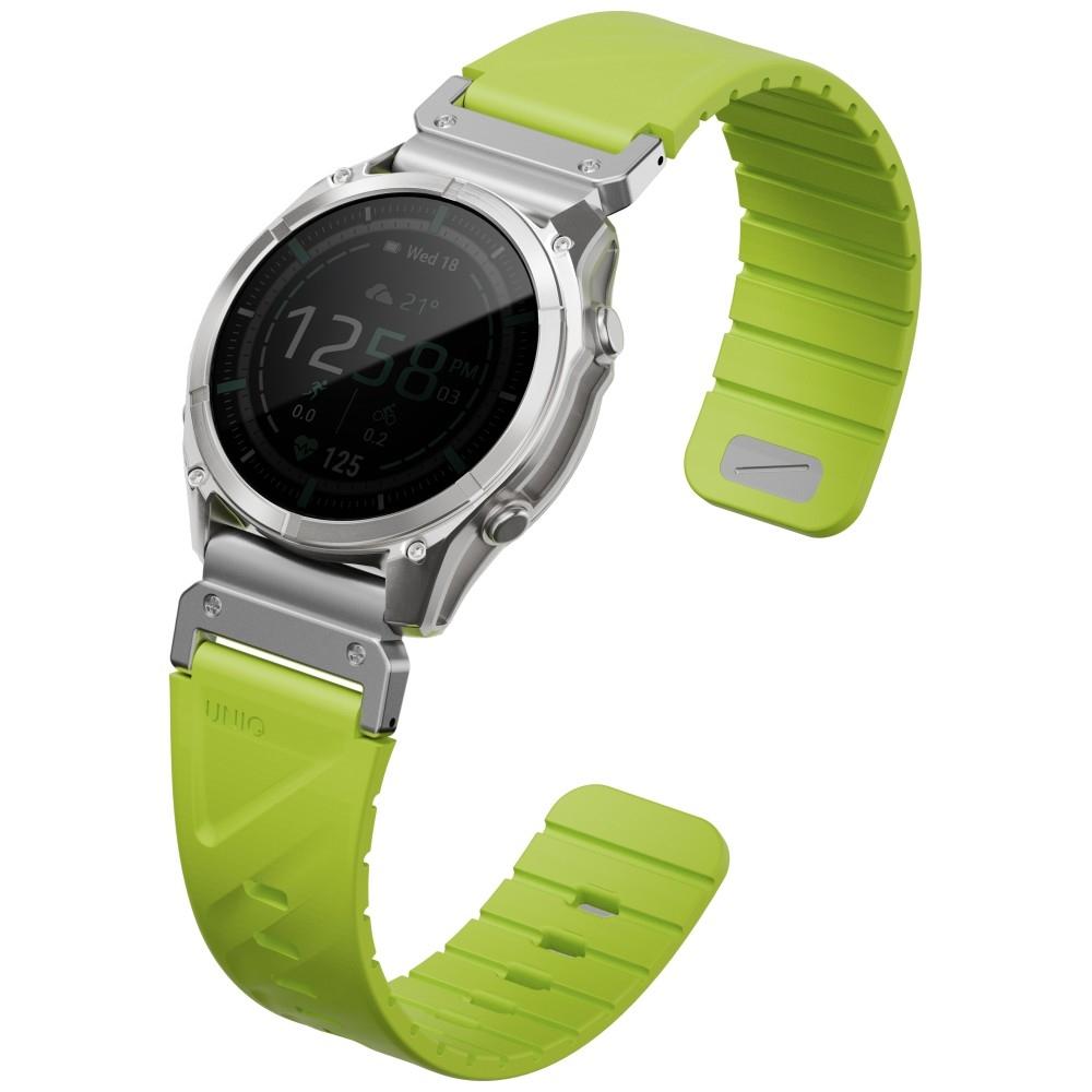 UNIQ Fluo X Smart-Fit Strap for Garmin 26mm Lime