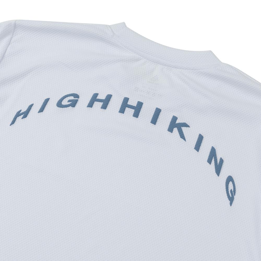 Haihaiking Waffle Long Sleeve T-Shirt (White)