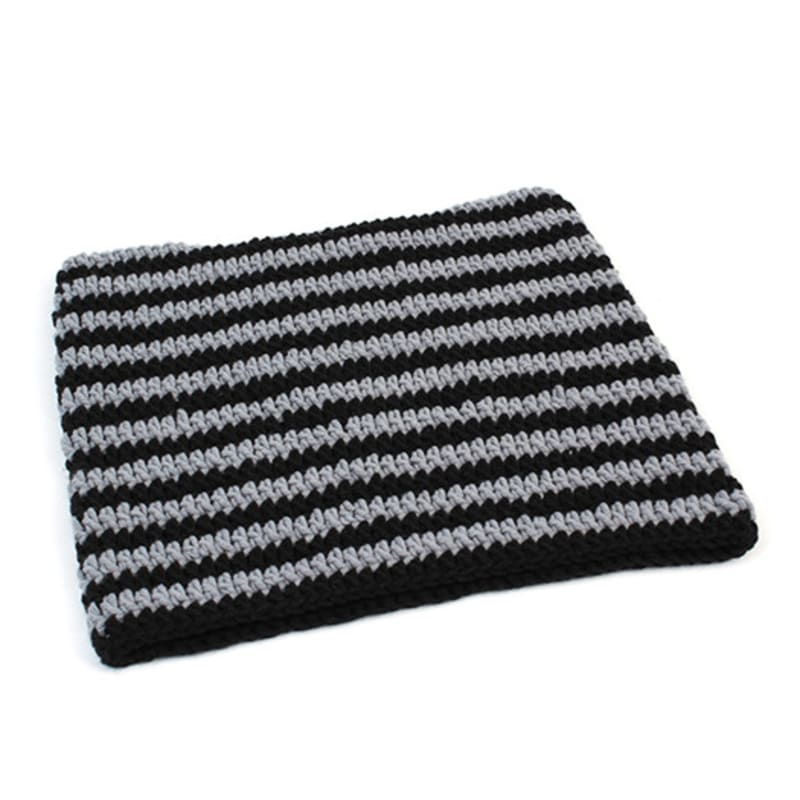 Universal Chemistry Horn Stripe Gray Beanie