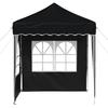 Pop Up Party Tent 195 X 195 X 245 Cm Anthracite Oxford Fabric