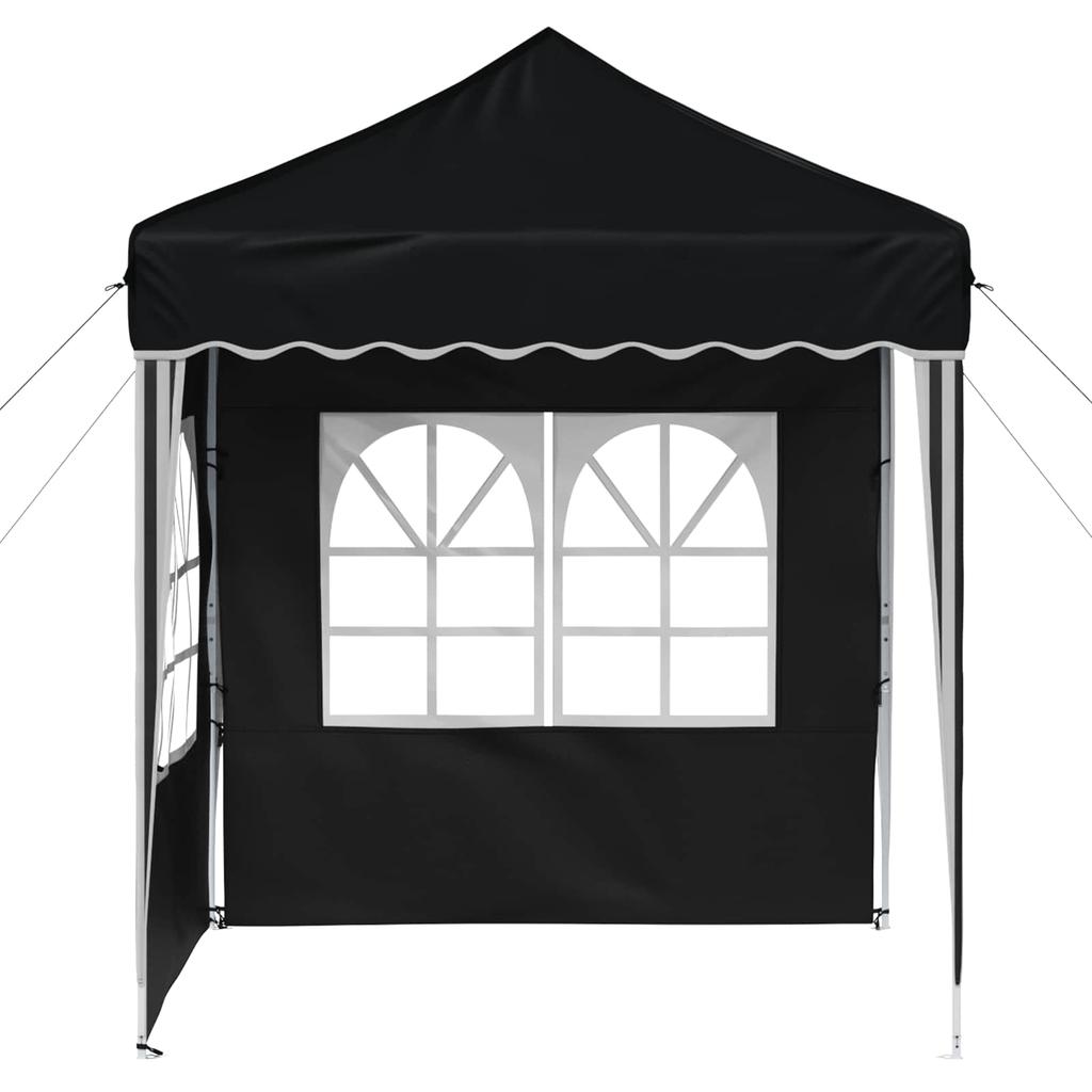 Pop Up Party Tent 195 X 195 X 245 Cm Anthracite Oxford Fabric