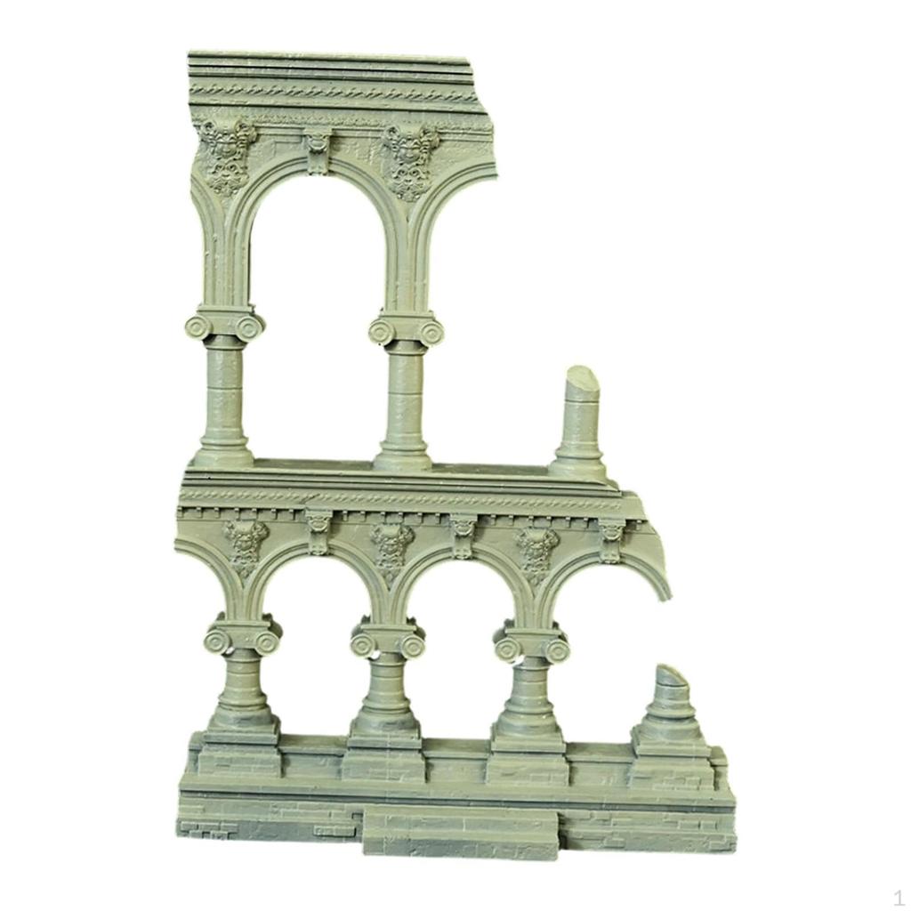 Aquarium Decoration: Roman Statue, European Ornament, Decorative Resin Accessory for Aquariums,