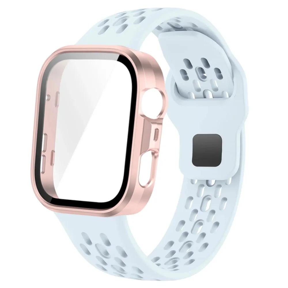 PC-Gehäuse+Silikonband Für Huawei Watch Fit 3 4 4 Pro Displayschutzhülle Armband Für Huawei Watch Fit 4 Pro Vollständige Abdeckung Schale