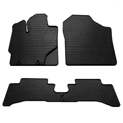 Hybryd Rubber Mats (4 Pcs, Premium) for Toyota Yaris 2010-2020