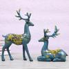Resin Crafts Home Accessories European Style Decoration Gift Wine Cabinet Decoration Living Room Deer