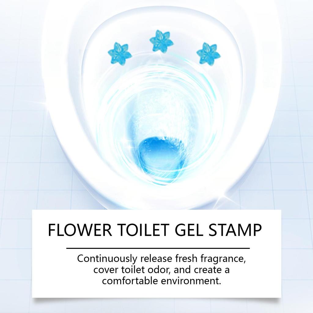 Toilet Gel Deodorizing Flower Household Toilet Descaling Deodorizing Remaining Fragrance Deodorizing Toilet Cleaner
