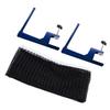 Folding Pingpong Mesh Net Clip Indoor and Outdoor Table Tennis Net and Post Set for Training Competition Game Playing