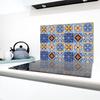Glas-Herdplattenschutz 80x52 Mosaik