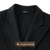 Men's Luxury Wool-Cashmere Blend Double-Breasted Coat