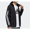 Adidas Jackets Men's Black Hooded Moderate Other FM9428