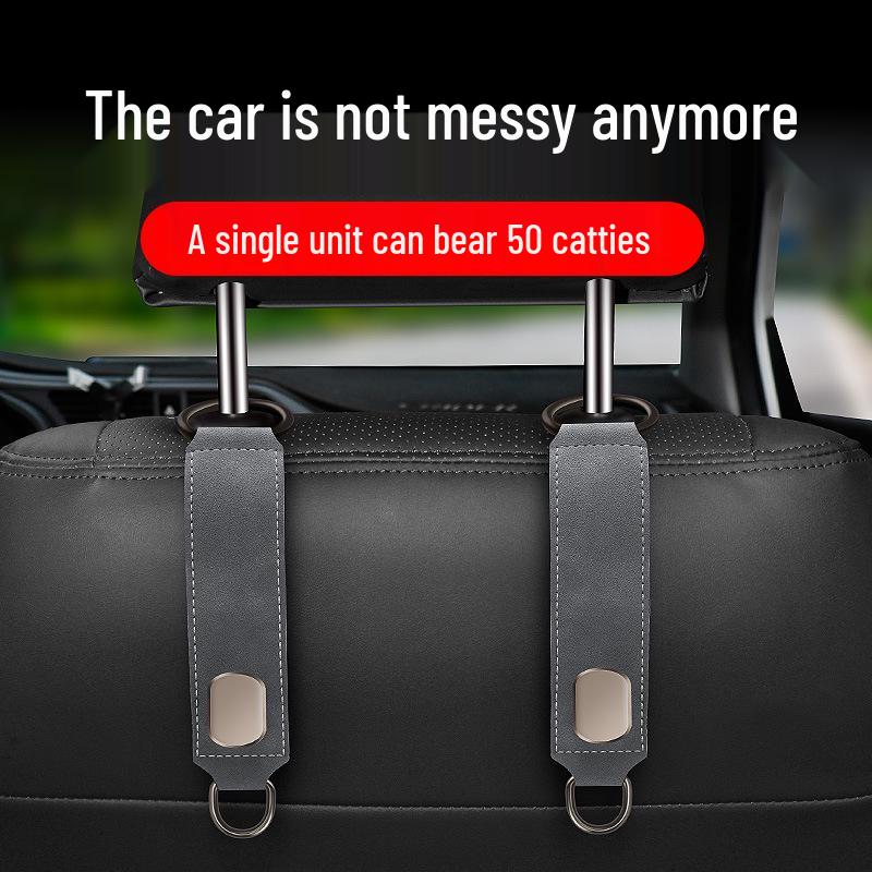Crochet de dossier de siège auto - Petit, Accessoire de rangement intérieur et de décoration créatif