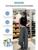 Women's Quick-Dry White Ice Silk Wide-Leg Cargo Pants - Summer 2025 Mountaineering Style