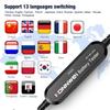 KONNWEI BK200 6V 12V 24V Bluetooth 5.0 Car Motorcycle Truck Battery Tester Battery Analyzer 2000 CCA Charging Cranking Test Tool