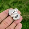 Natural Larimar Gemstone 925 Silver Multi Stone Bird Adjustable Ring For Women