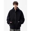 Men's Heavyweight High Street Half-Zip Hoodie - Autumn/Winter Casual Loose Fit Sweatshirt