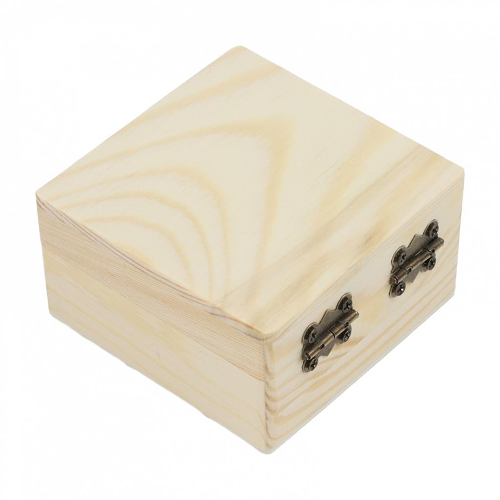 Storage Box Home Household Organizer Wood Wooden Craft Box