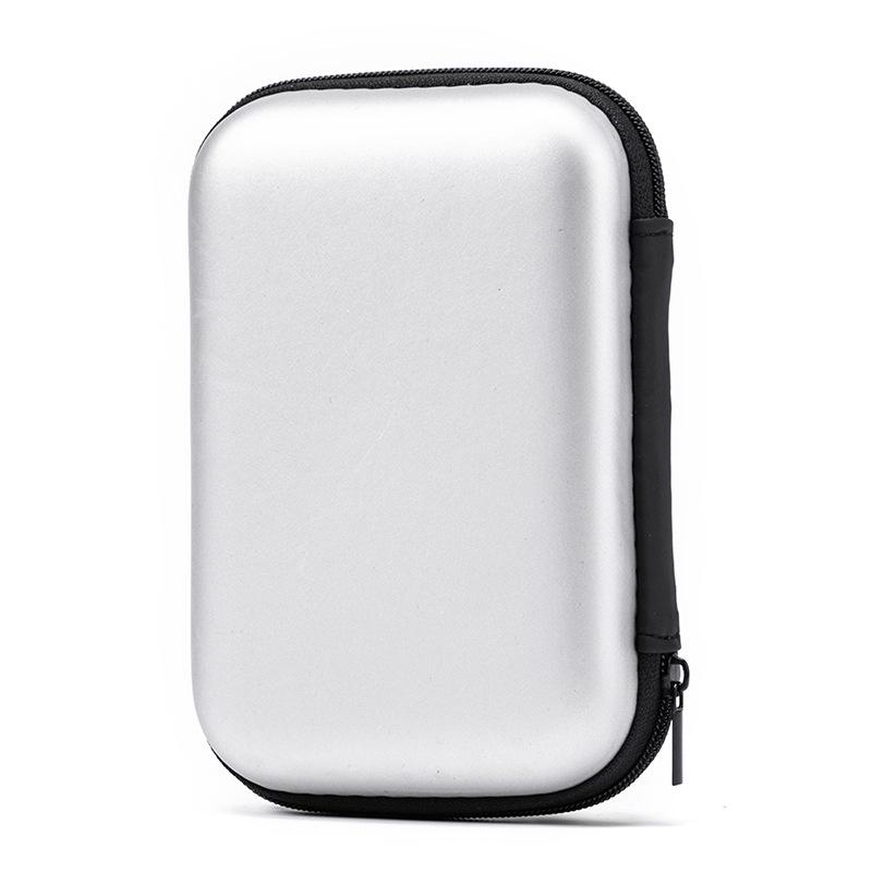 PU Neutral Hard Drive, Earphone, Data Cable, Charger, and Power Bank EVA Storage Bag for WD
