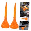 1/2pcs Universal Motorcycle Fuel Funnel with Filter Hose Motorcycle Engine Oil Funnel Motorcycle 2025 New