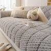 New Cross-Border Sofa Cover Towel Straight Row Non-Slip Pet Seat Cushion Honeycomb Fleece Padded Thickened Sofa Cushion