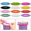 Portable Cup Handle Strap with Silicone Ring for 6/10cm Cups