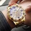 Luxury Men Business Watches Fashion Large Dial Male's Quartz Watch Reloj Hombre