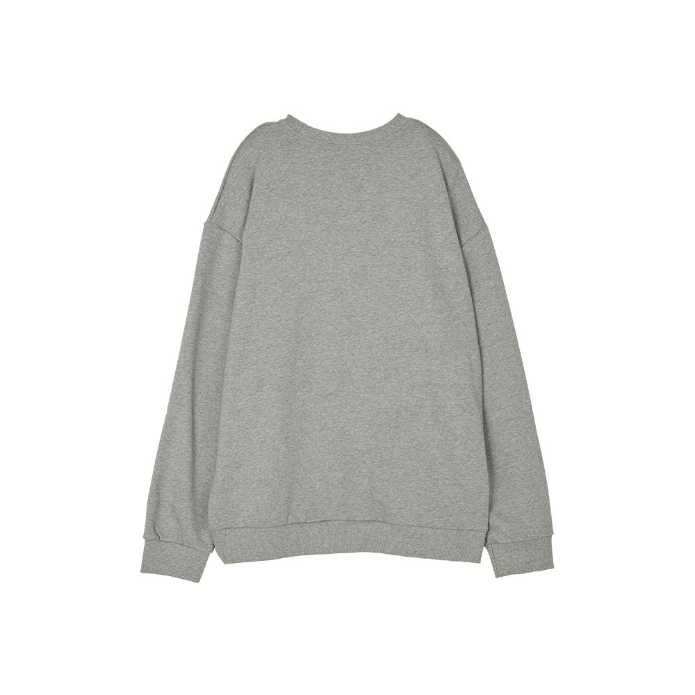 BYMONO [Big Sizes Xl-6Xl] Mono Paris Oversized Double-Fleece Sweatshirt