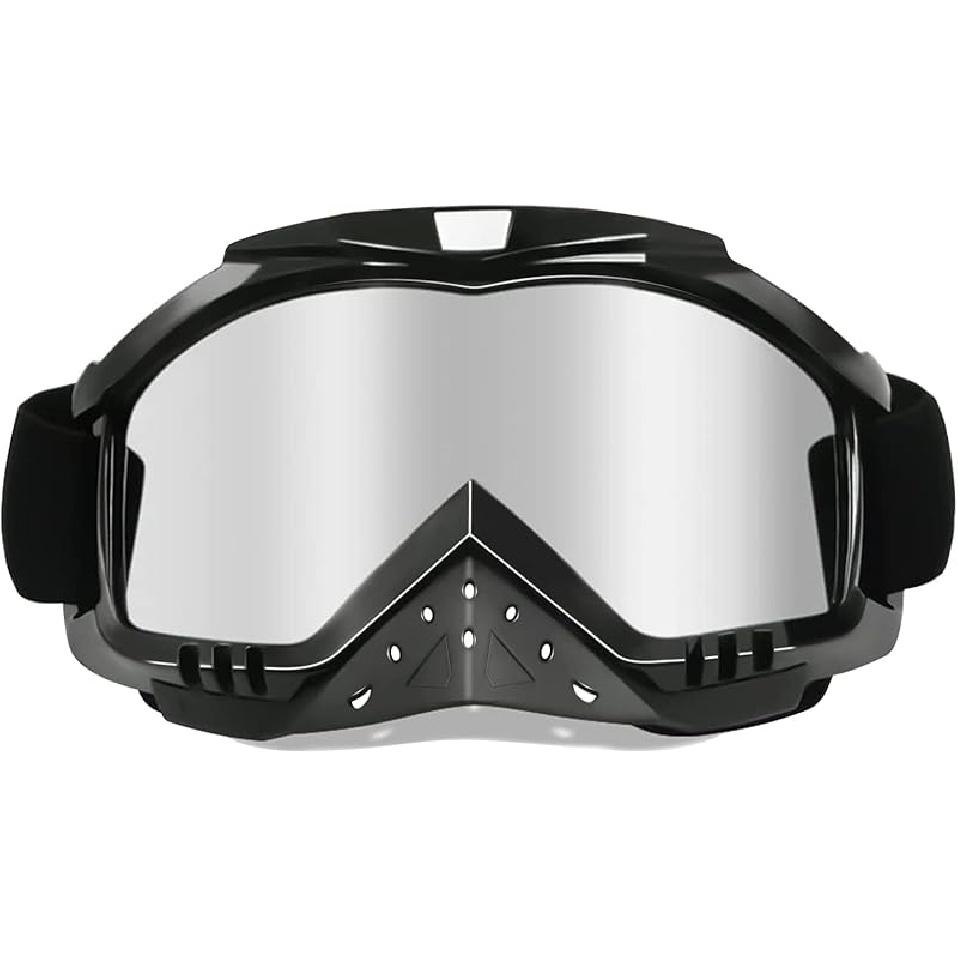 Motorcycle Goggles Motocross Goggles Grip For Helmet Windproof Dustproof Anti Fog Helmet Goggles For ATV Off Road Racing With Cool Look Headwear