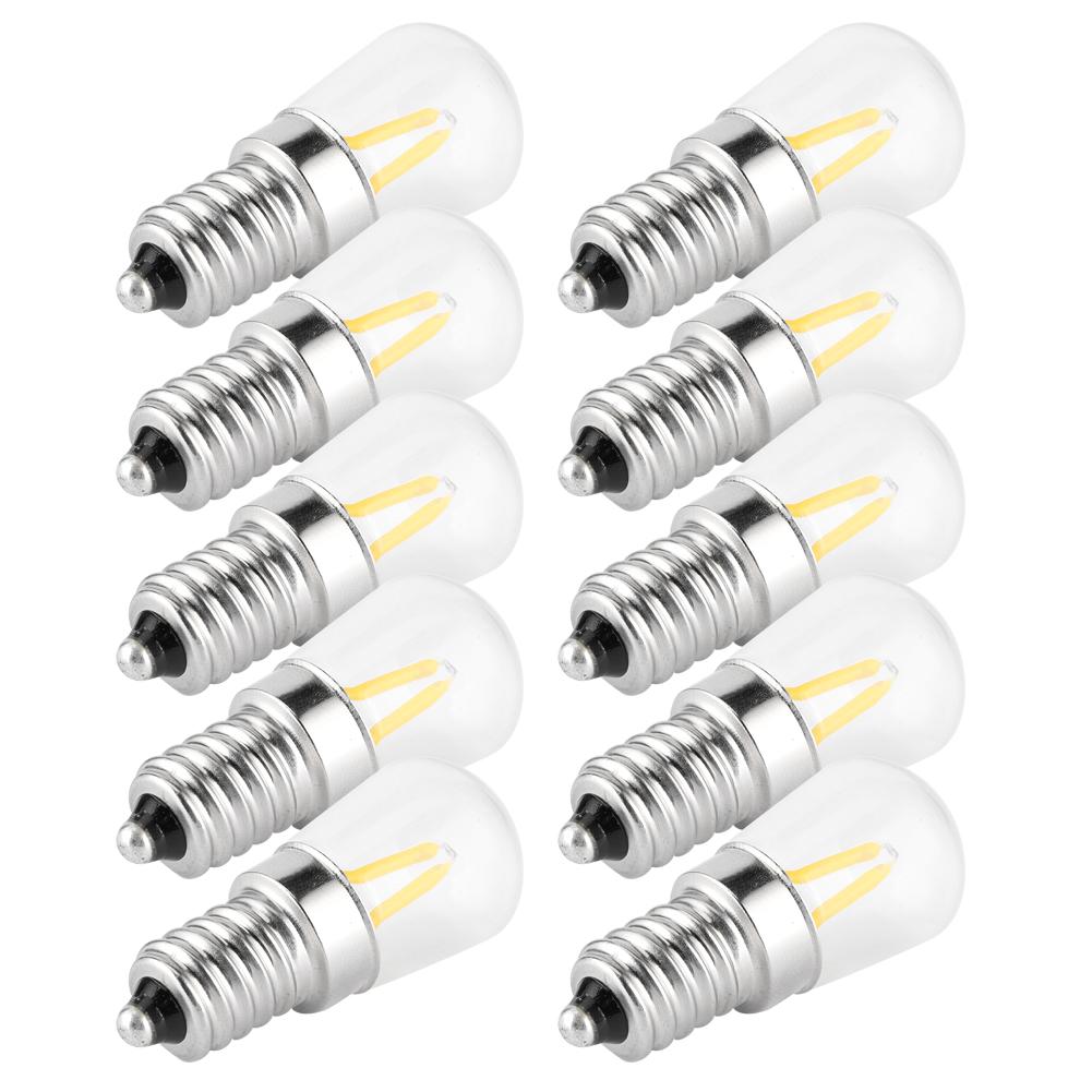 E14 Short Filament Mini E14 LED Light Bulb 1.5W AC 230V for Home Car Cabinet Hotel Lighting