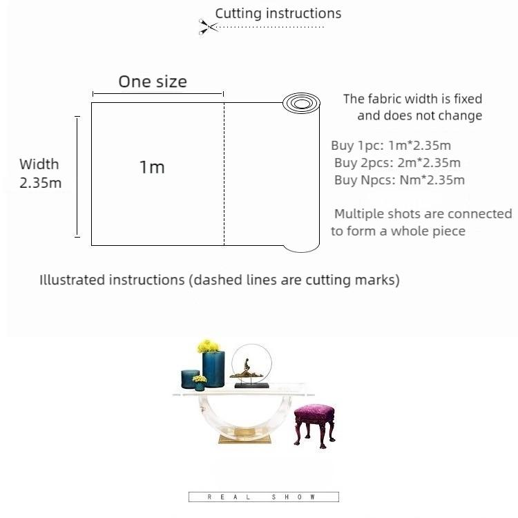 2.35m Width 100% Cotton Fabric Printed Cotton Fabric for Bed Sheets, Duvet Covers, Pillowcases,Bedspreads, DIY Crafts