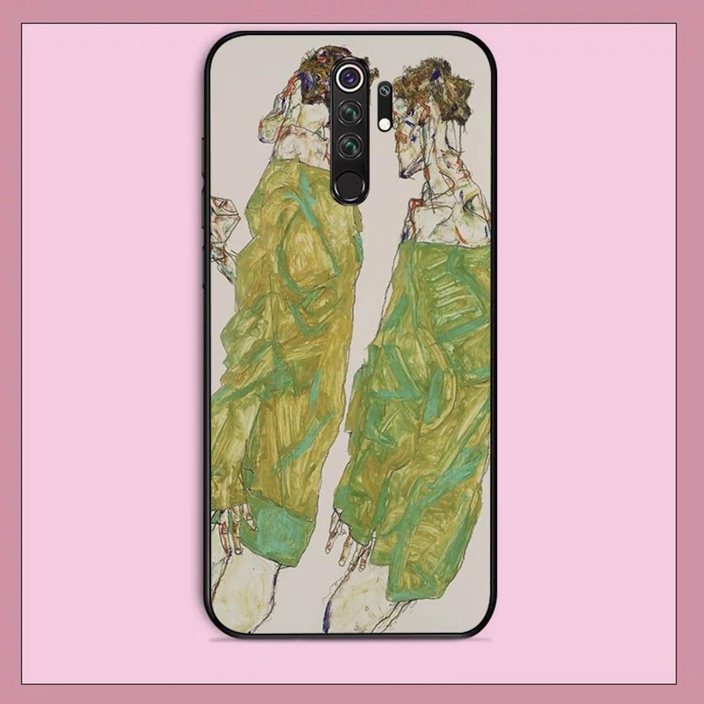 Egon Schiele Phone Case For Redmi Note 4 X 5 A 6 7 8 T 9 9S 10 11 11S 11Epro Poco M3 pro