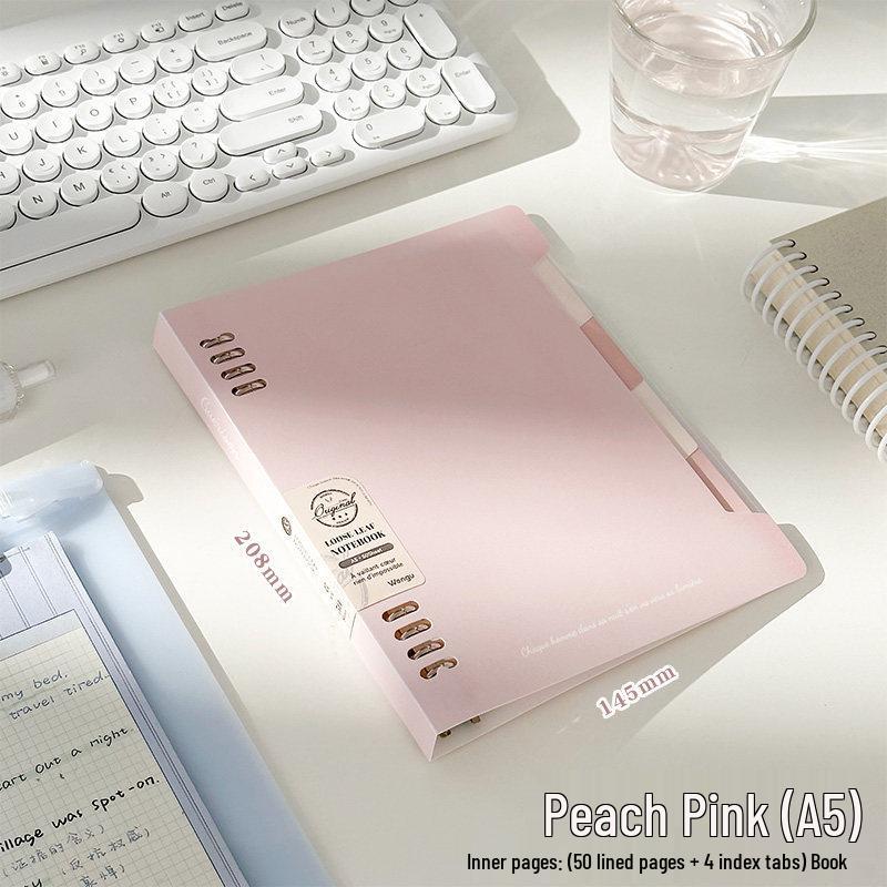 Detachable, High-Quality Loose-Leaf Notebook for Students and Graduates - Perfect for Back-to-School and Error Logging.