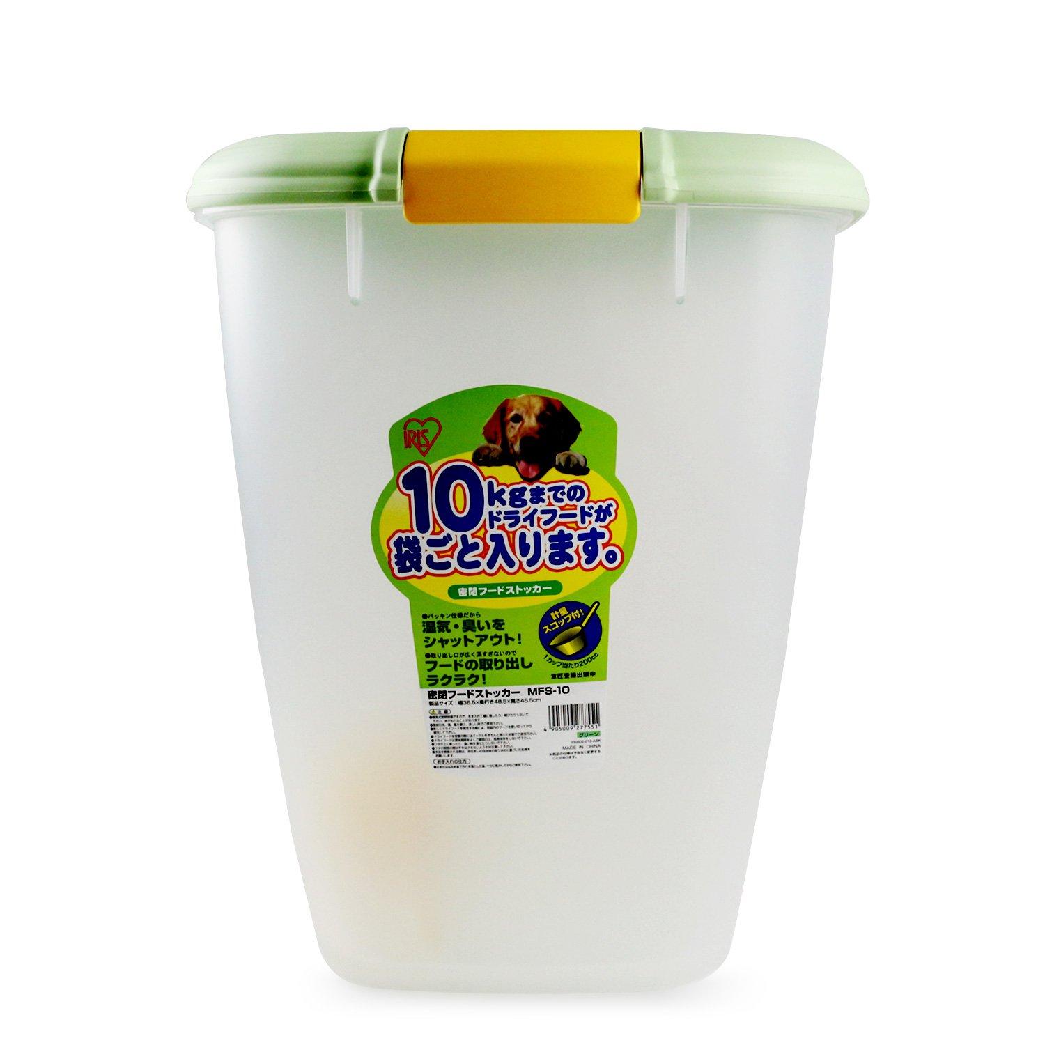 

Iris Ohyama Airtight Food Stocker Green MFS-10 (for 10kg) зелёный
