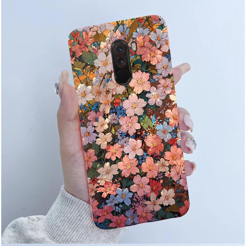 For Pocophone F1 Case Cute Cartoon Panda TPU Soft Silicone Phone Case For Xiaomi Pocophone F1 Back Cover PocoF1 Poco F 1 Fundas