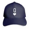 Black and White Queen of Hearts Card Game Baseball Cap Vintage Tactical Cap Fun Hats Snap Back Hat GirlS Hats Unisexs