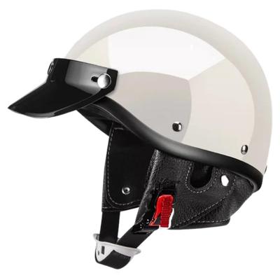 Motorcycle Helmet, Half Helmet, Men's & Women's, Half-Face Helmet, Japanese Style, Jet Helmet, Harley Helmet, Breathable, Ultra-Lightweight, Unisex,
