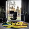SpongeBob Printed Round Rug Carpet Chair Rug Area Rug Entryway Doormats,for Office Chair Living Room Bedroom Kitchen Room.