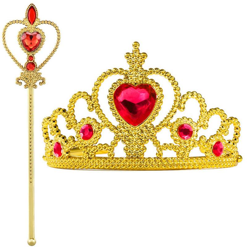Children S Accessories Crown Bang Bang Necklace Glove Factory