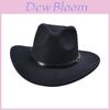 Crossborder European American Jazz Hat With Wide Brim For Outdoor Sun Protection
